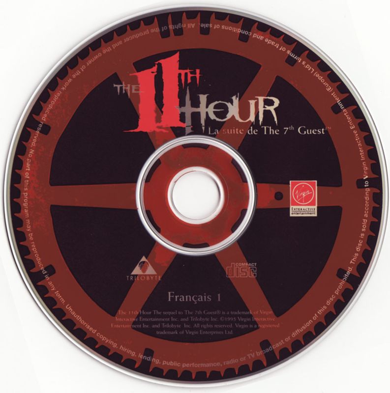 Media for The 11th Hour (DOS): Disc 1