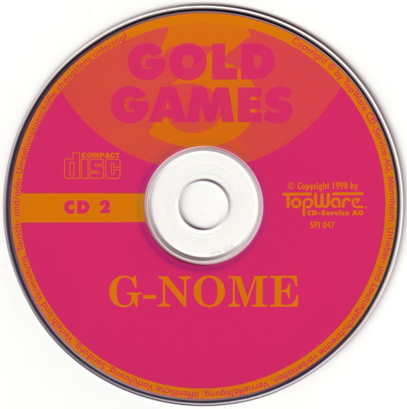 Media for Gold Games 3 (DOS and Windows): Disc 2 - G-Nome