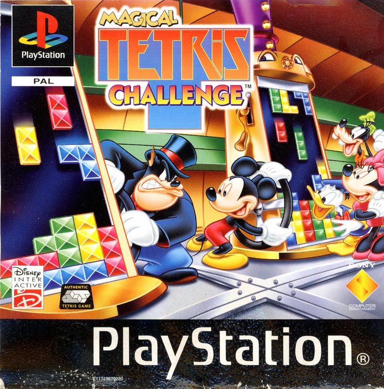 Front Cover for Magical Tetris Challenge (PlayStation)