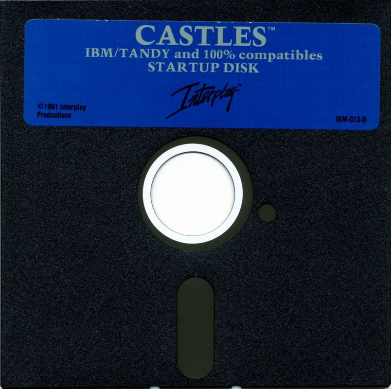 Media for Castles (DOS): 5.25" Startup Disk