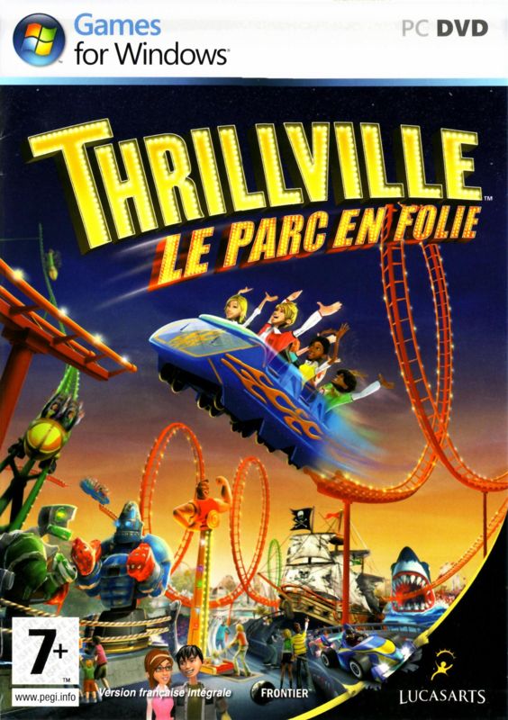 Front Cover for Thrillville: Off the Rails (Windows)