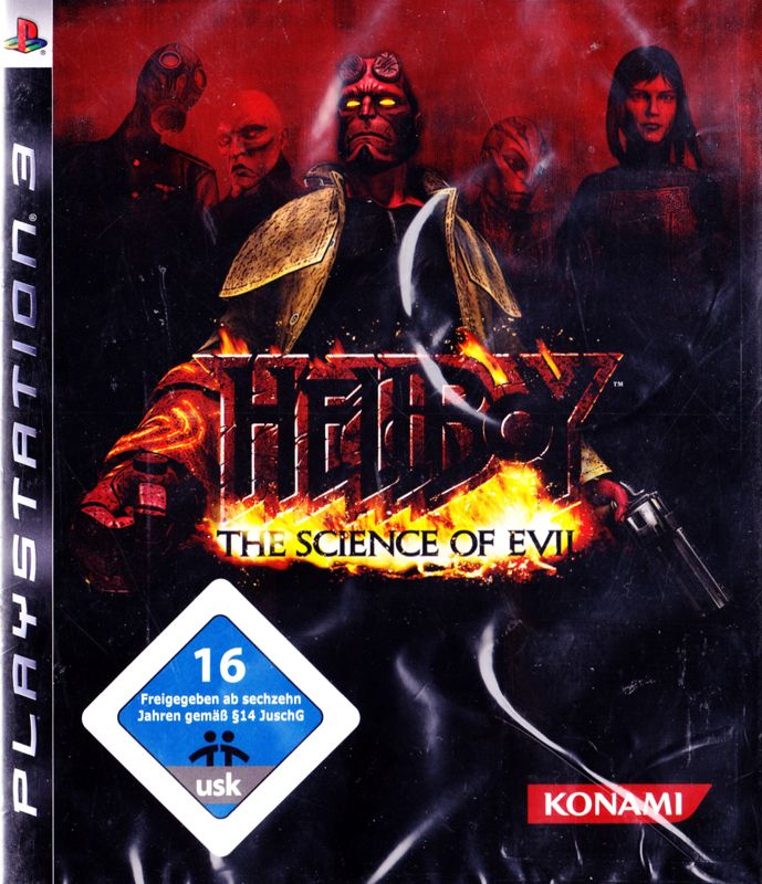 Front Cover for Hellboy: The Science of Evil (PlayStation 3)