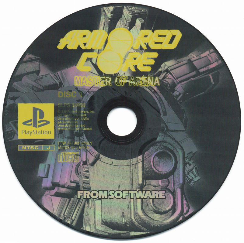 Media for Armored Core: Master of Arena (PlayStation): Disc 1