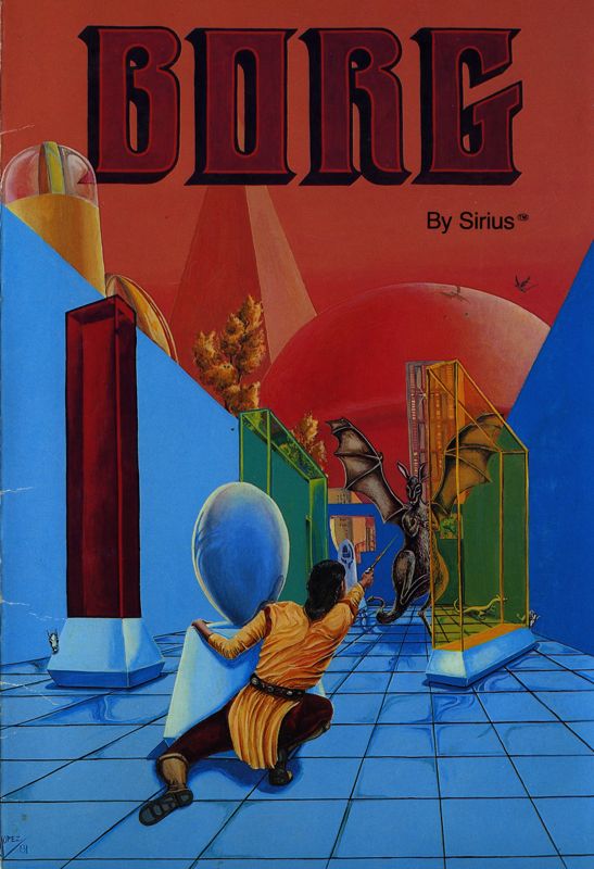 Front Cover for Borg (Apple II)