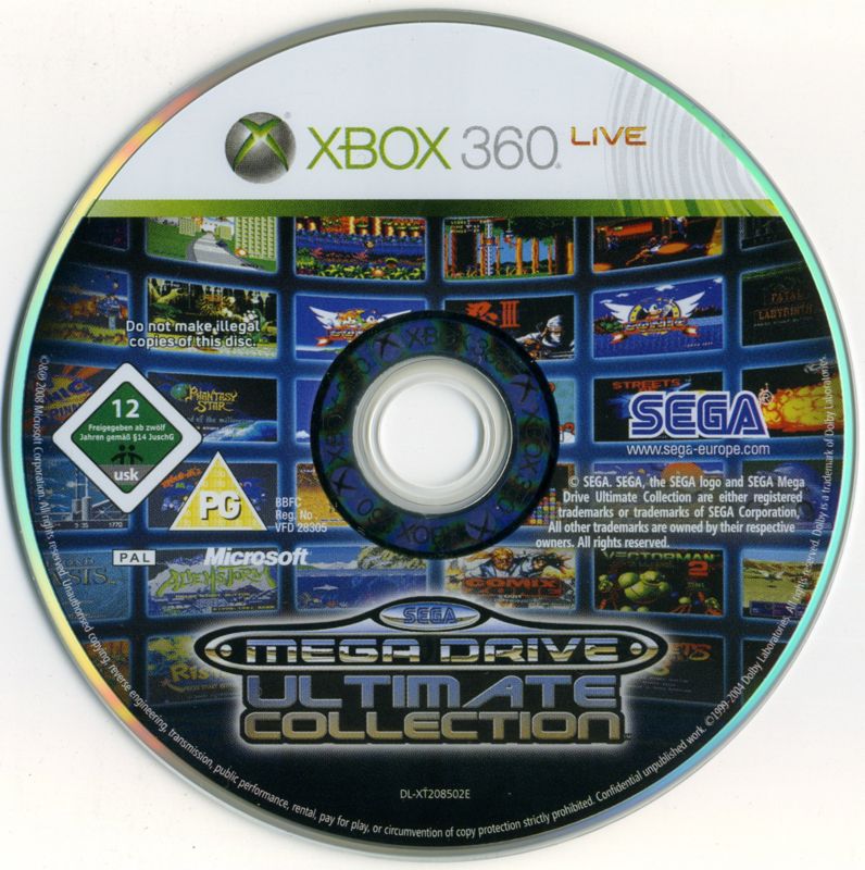 Media for Sonic's Ultimate Genesis Collection (Xbox 360)
