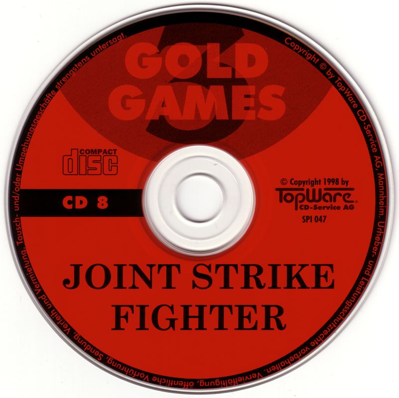 Media for Gold Games 3 (DOS and Windows): Disc 8 - Joint Strike Fighter