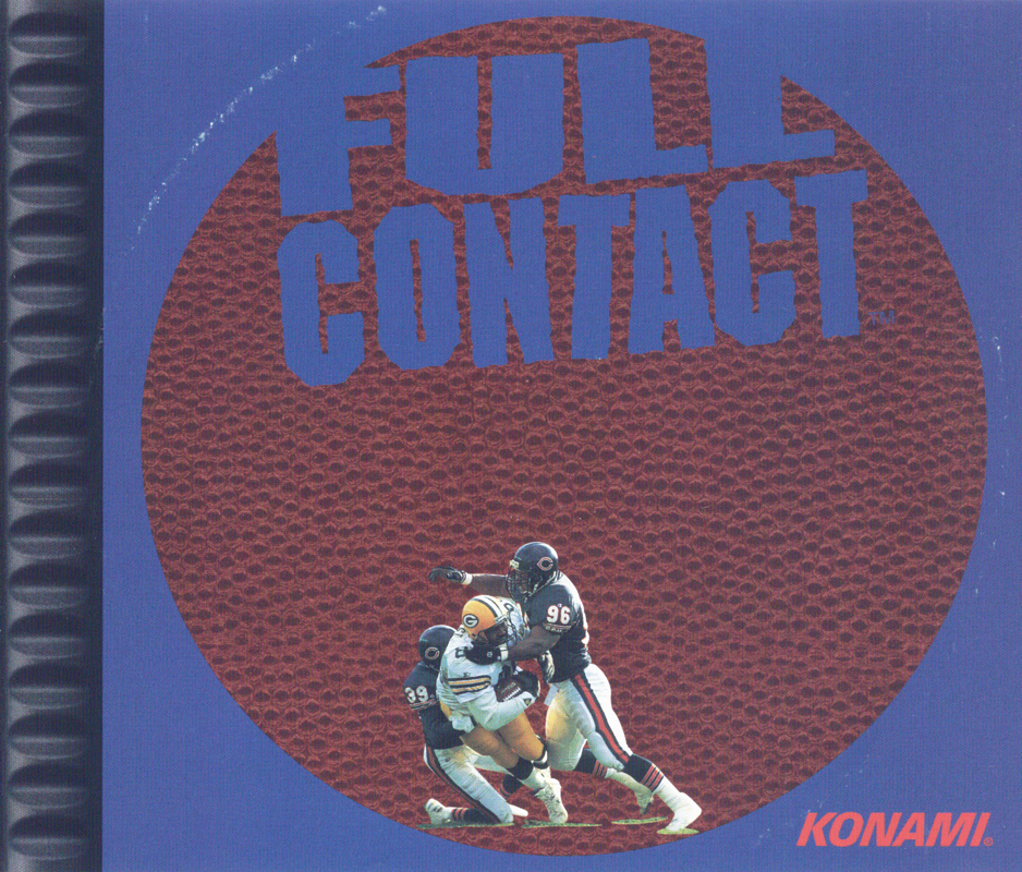 Inside Cover for NFL Full Contact (PlayStation)