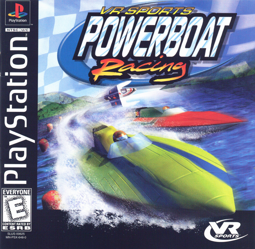 Front Cover for VR Sports Powerboat Racing (PlayStation)