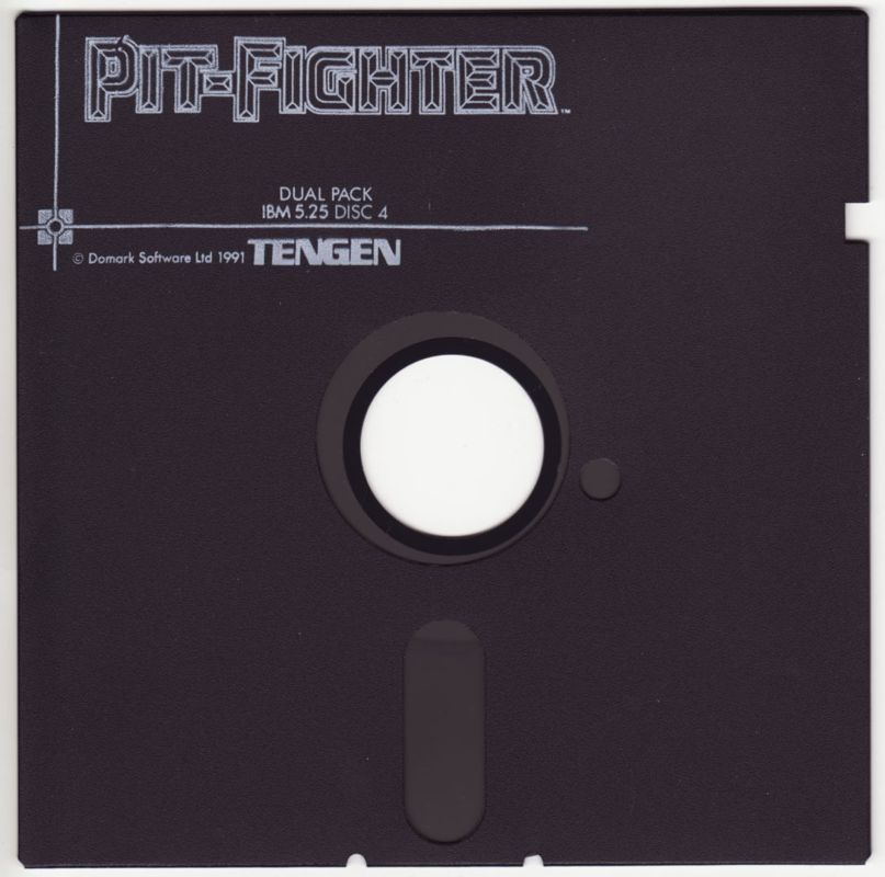 Media for Pit-Fighter (DOS) (Dual media release): 5.25" Disk 4