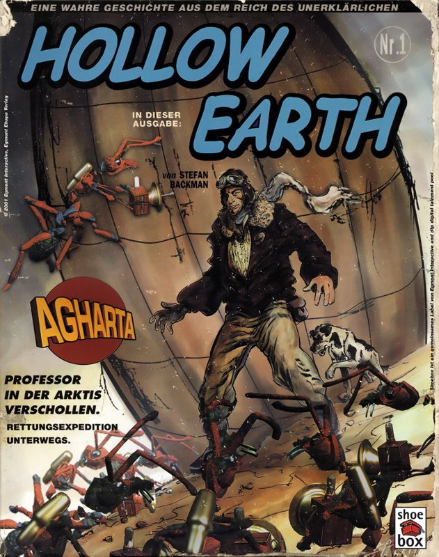 Front Cover for Agharta: The Hollow Earth (Windows)