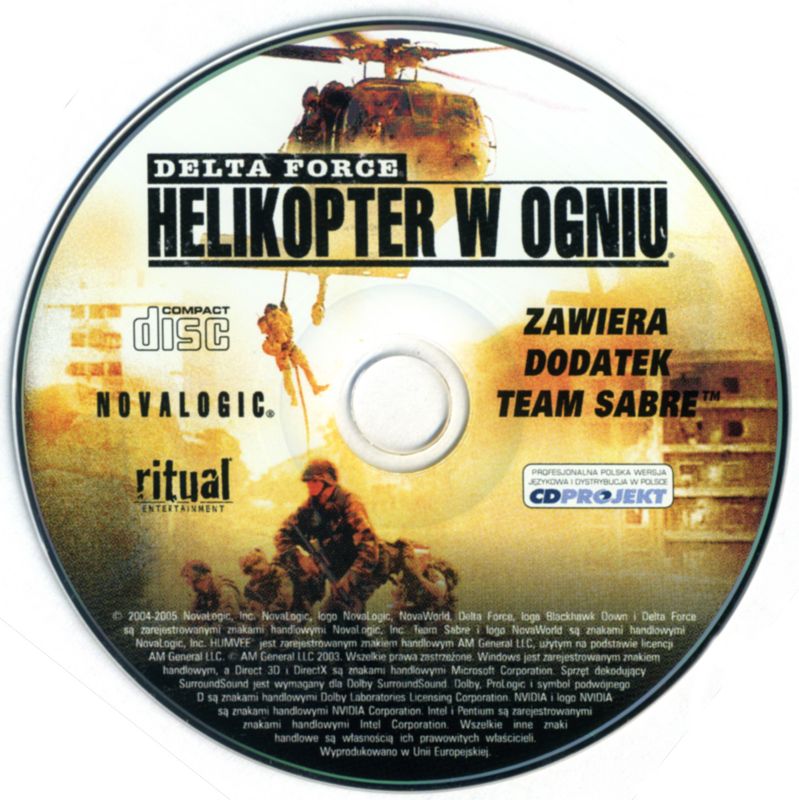 Media for Delta Force: Black Hawk Down - Gold Pack (Windows) (eXtra Klasyka neXt release)