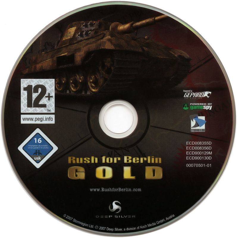 Media for Rush for Berlin: Gold (Windows)