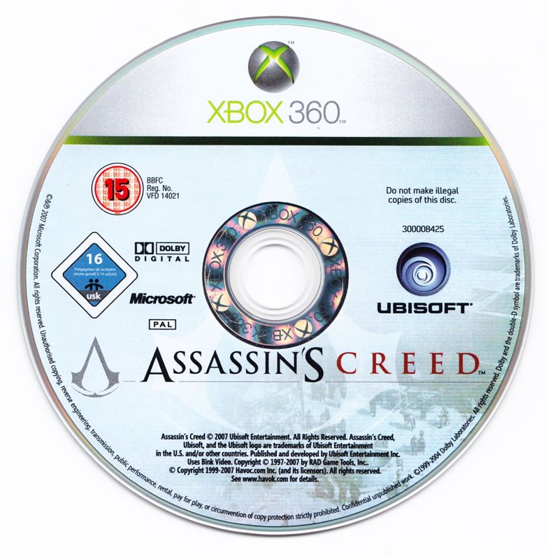 Media for Assassin's Creed (Xbox 360)
