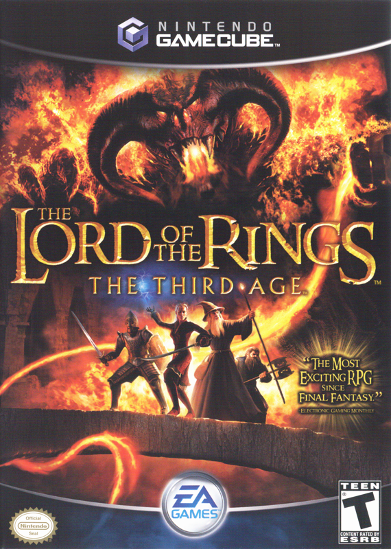 Front Cover for The Lord of the Rings: The Third Age (GameCube)
