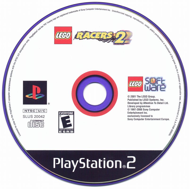 Media for LEGO Racers 2 (PlayStation 2)