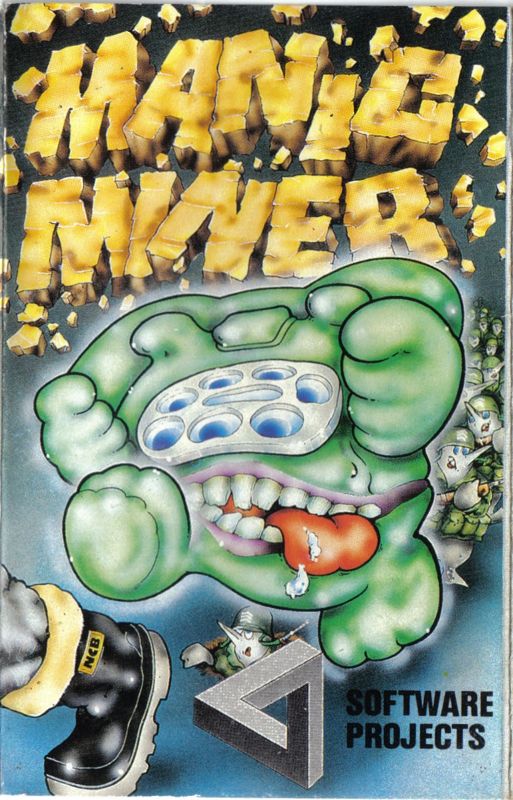 Front Cover for Manic Miner (ZX Spectrum)