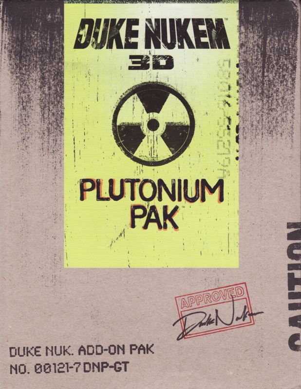 Front Cover for Duke Nukem 3D: Plutonium Pak (DOS)