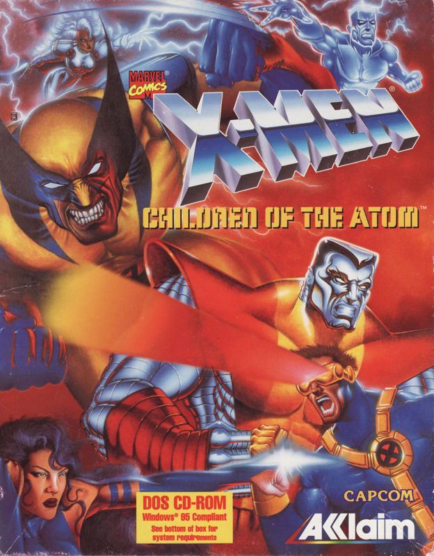 Front Cover for X-Men: Children of the Atom (DOS)