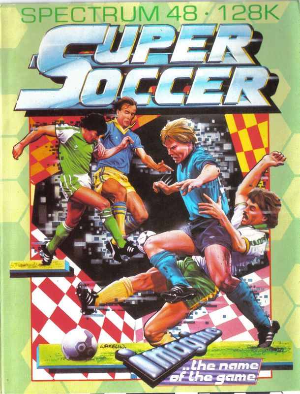 Soccer Star - ZX Spectrum release by Cult Games, Original 1989