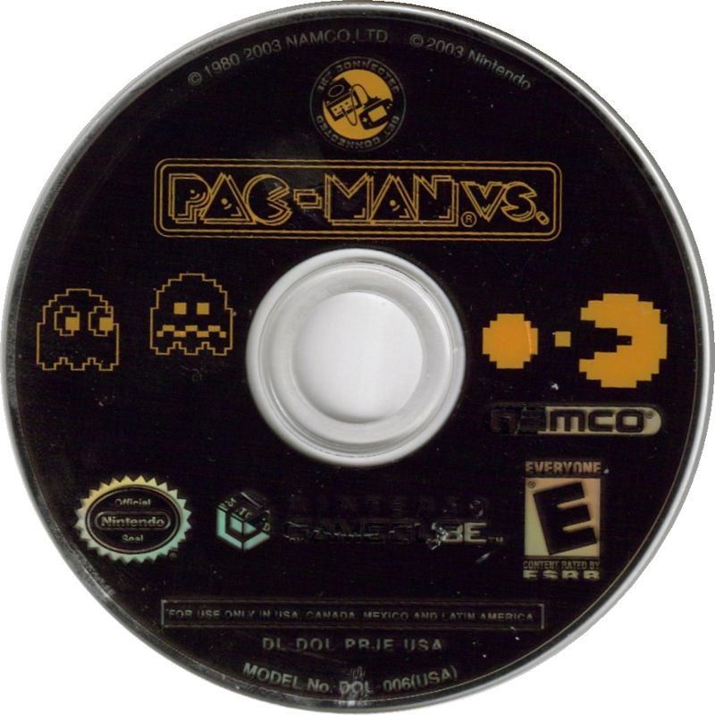 Media for Pac-Man Vs. / Pac-Man World 2 (GameCube) (Player's Choice re-release): Pac-Man Vs. Disc