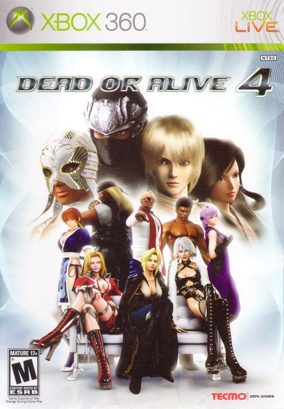 Front Cover for Dead or Alive 4 (Xbox 360)