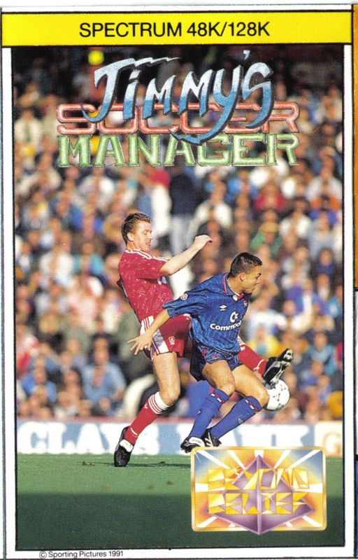Front Cover for Jimmy's Soccer Manager (ZX Spectrum)