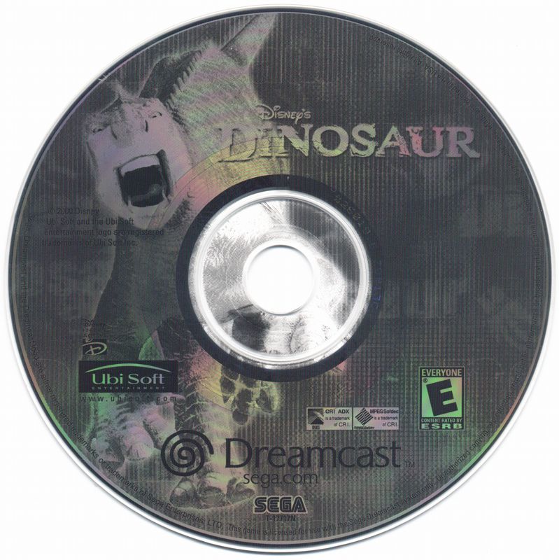 Media for Disney's Dinosaur (Dreamcast)