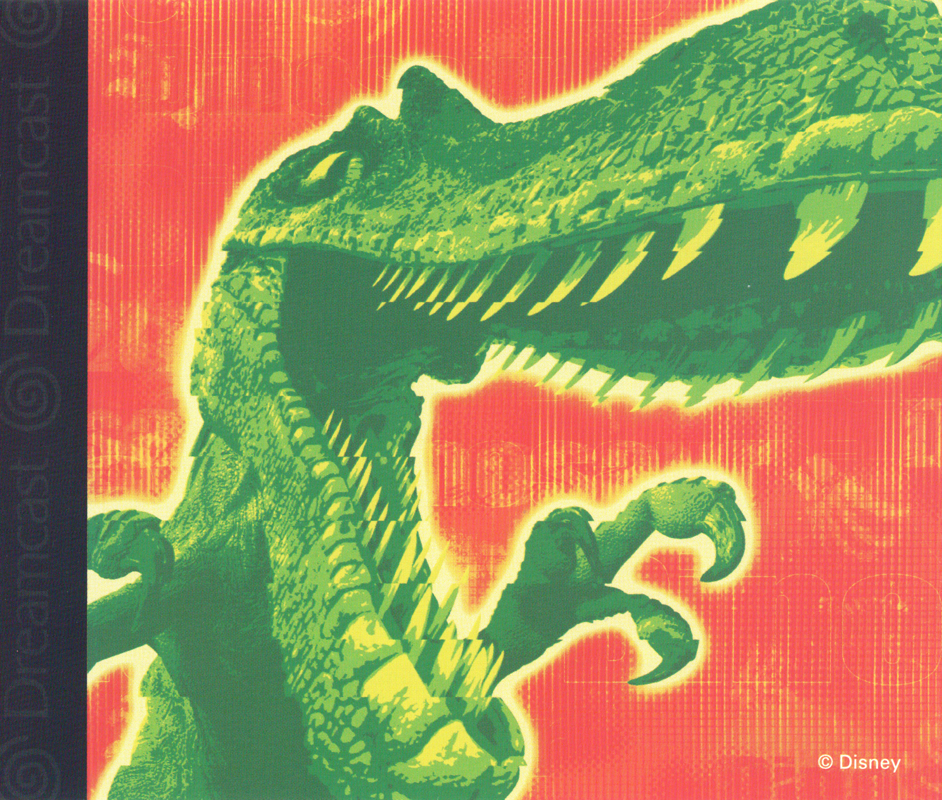 Inside Cover for Disney's Dinosaur (Dreamcast)