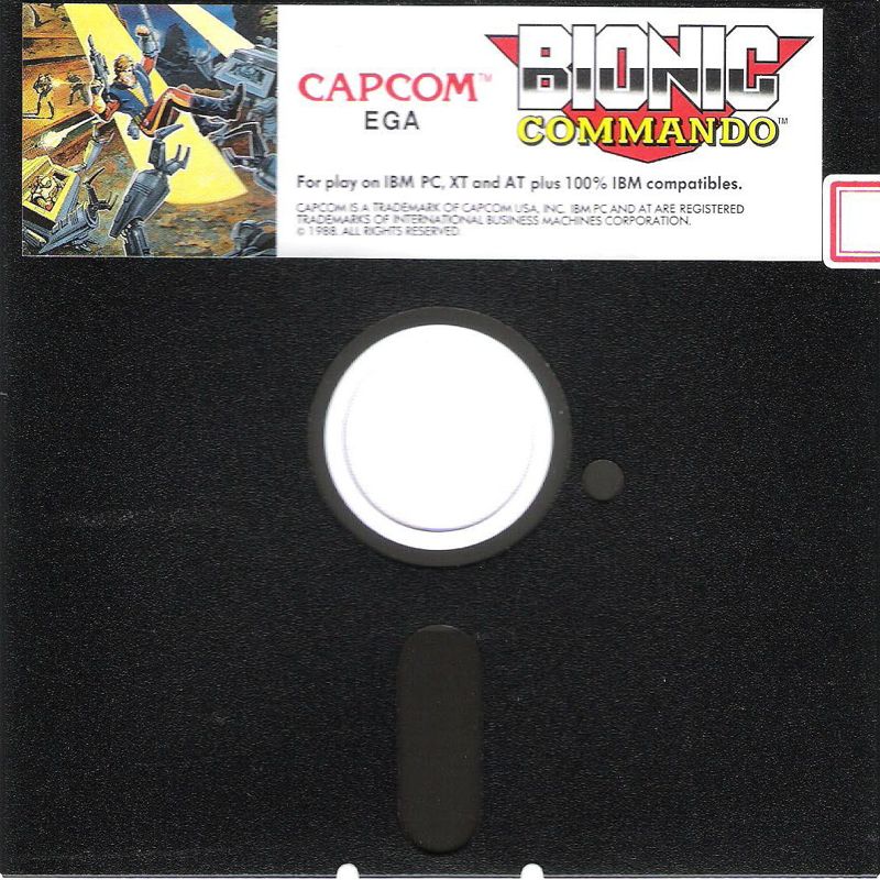 Media for Bionic Commando (DOS): EGA Disk