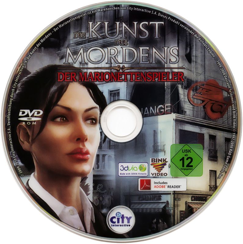 Media for Art of Murder: Hunt for the Puppeteer (Windows) (Software Pyramide release)