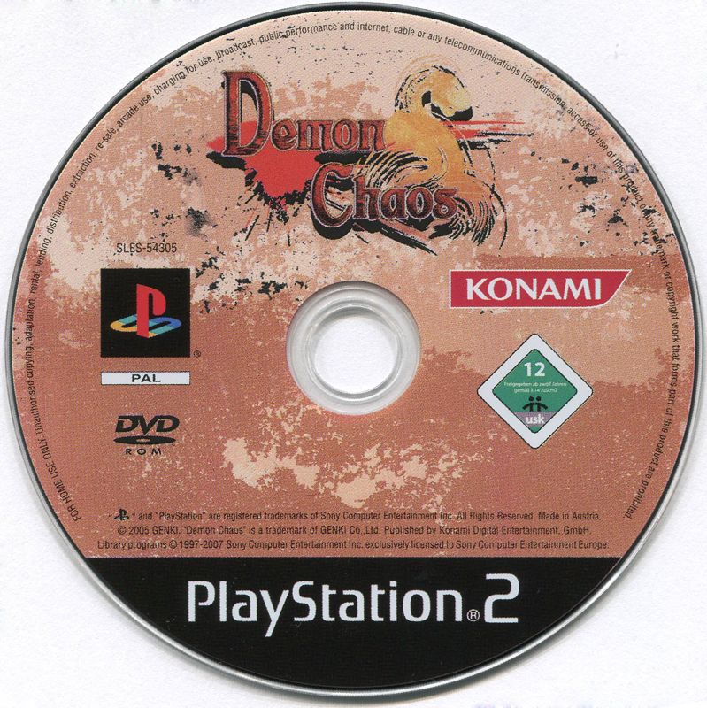 Media for Demon Chaos (PlayStation 2)