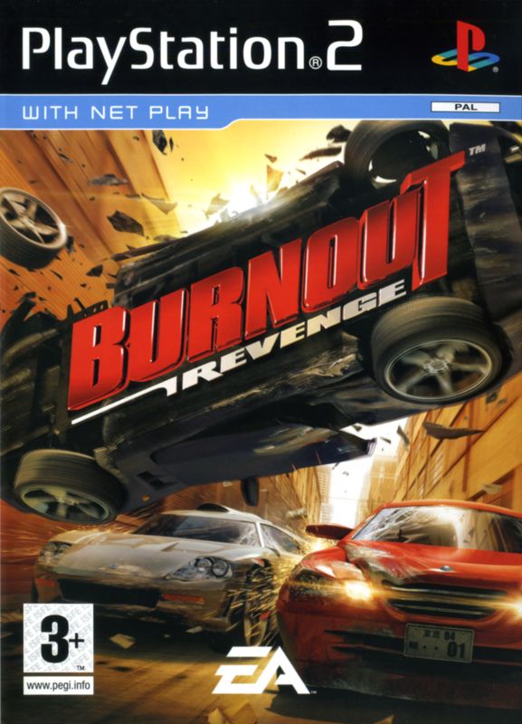 Front Cover for Burnout: Revenge (PlayStation 2)