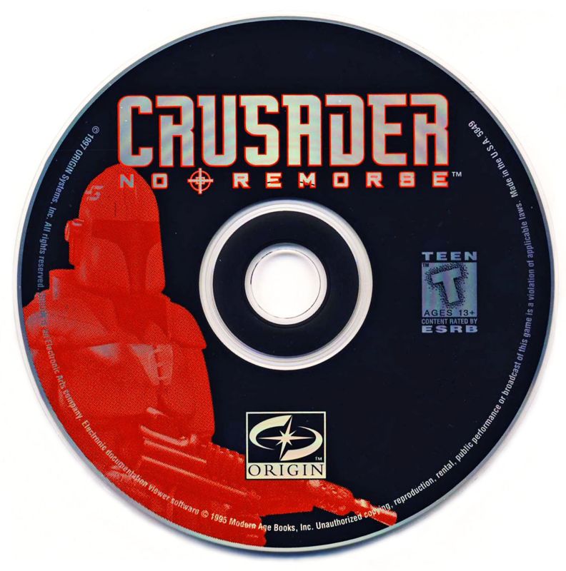 Crusader: No Remorse cover or packaging material - MobyGames