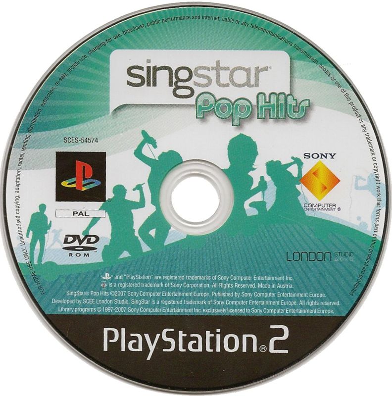 Media for SingStar: Pop Hits (PlayStation 2)