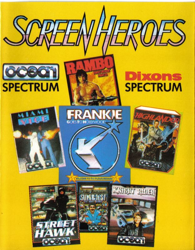 Front Cover for Screen Heroes (ZX Spectrum)