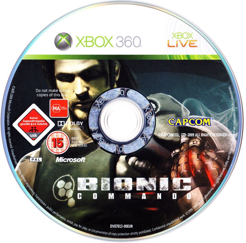 Media for Bionic Commando (Xbox 360)