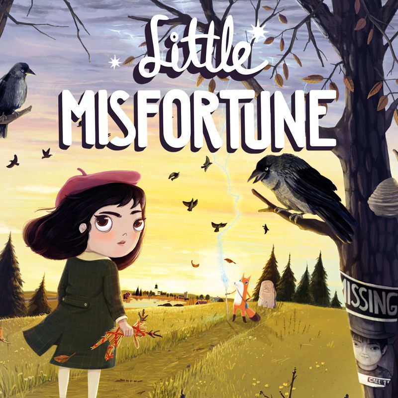 Front Cover for Little Misfortune (Nintendo Switch) (download release)