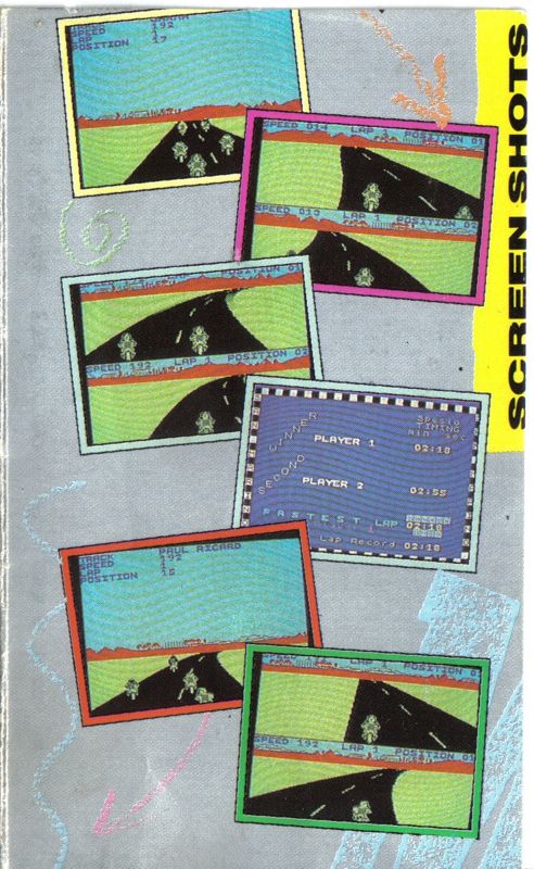 Inside Cover for Speed King 2 (ZX Spectrum)