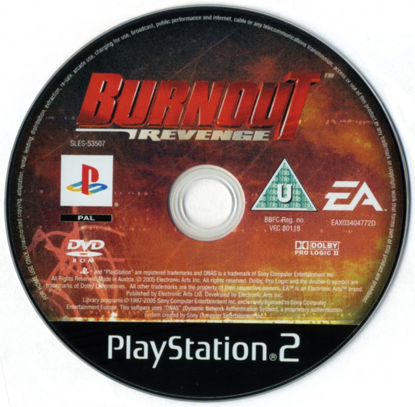 Media for Burnout: Revenge (PlayStation 2)