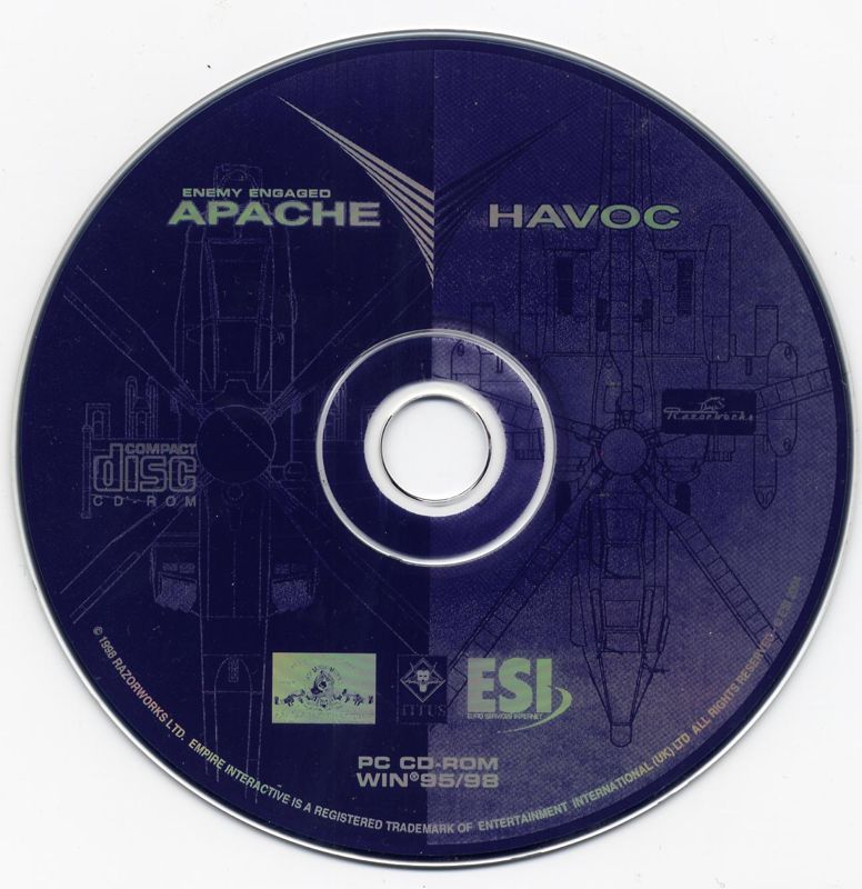 Media for Enemy Engaged: Apache/Havoc (Windows) (ESI release (2004))
