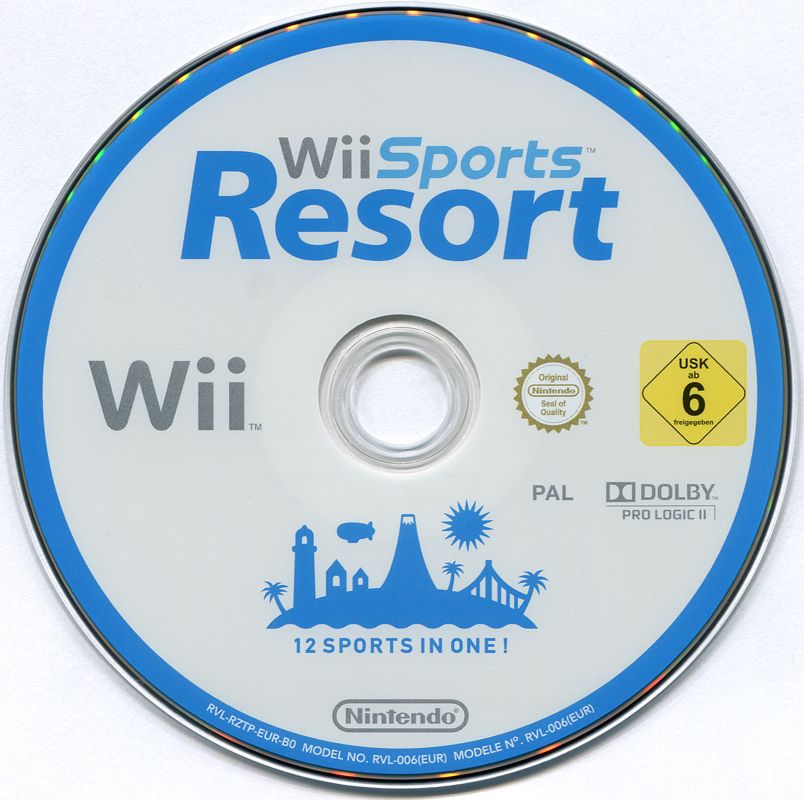 Media for Wii Sports Resort (Wii)