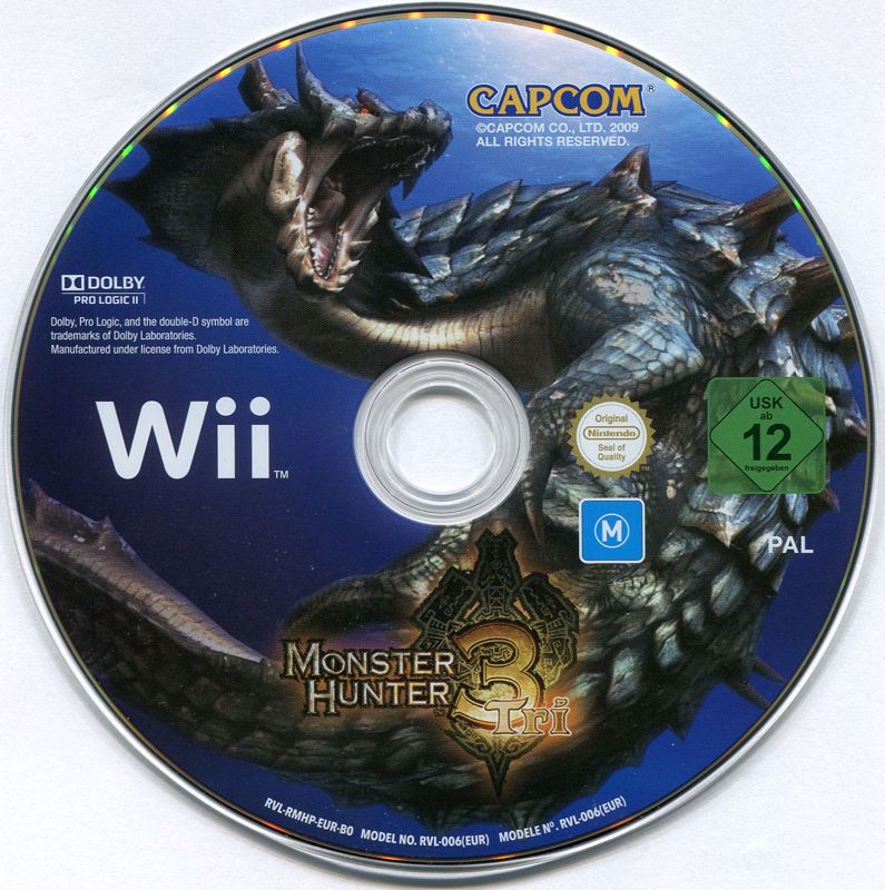 Media for Monster Hunter Tri (Wii)
