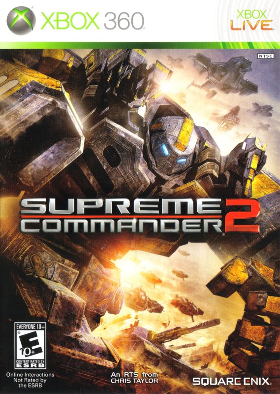 Front Cover for Supreme Commander 2 (Xbox 360)
