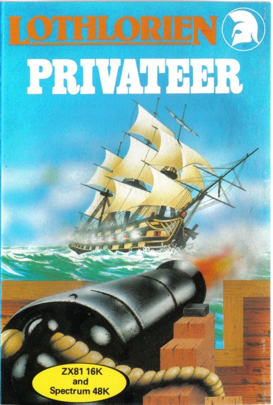 Front Cover for Privateer (ZX Spectrum)