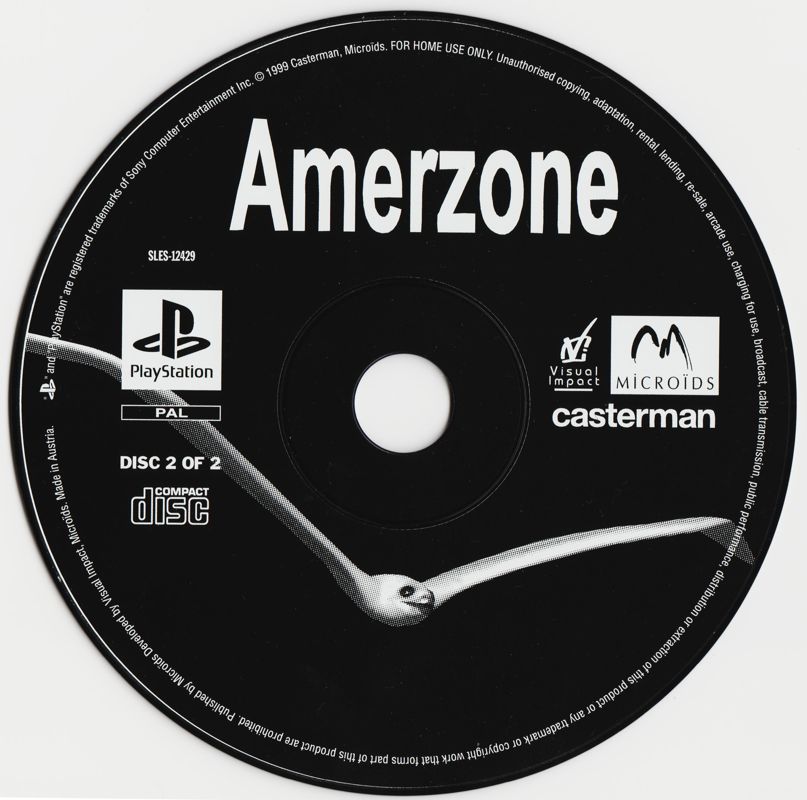 Media for Amerzone: The Explorer's Legacy (PlayStation): Disc 2