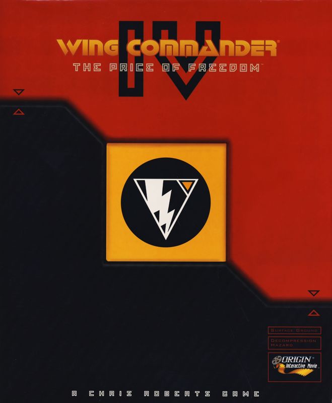 Other for Wing Commander IV: The Price of Freedom (DOS): Box - Front