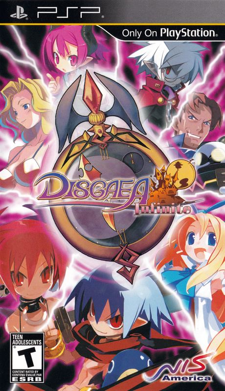 Front Cover for Disgaea Infinite (PSP)