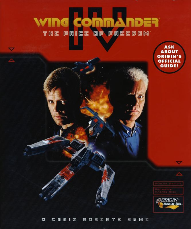 Front Cover for Wing Commander IV: The Price of Freedom (DOS)