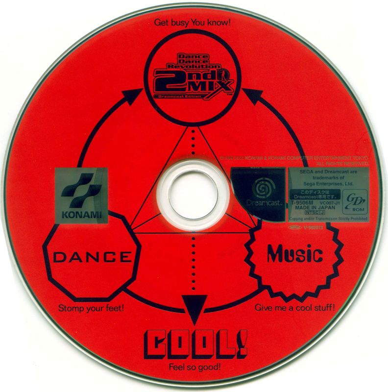 Media for Dance Dance Revolution: 2nd Mix (Dreamcast)