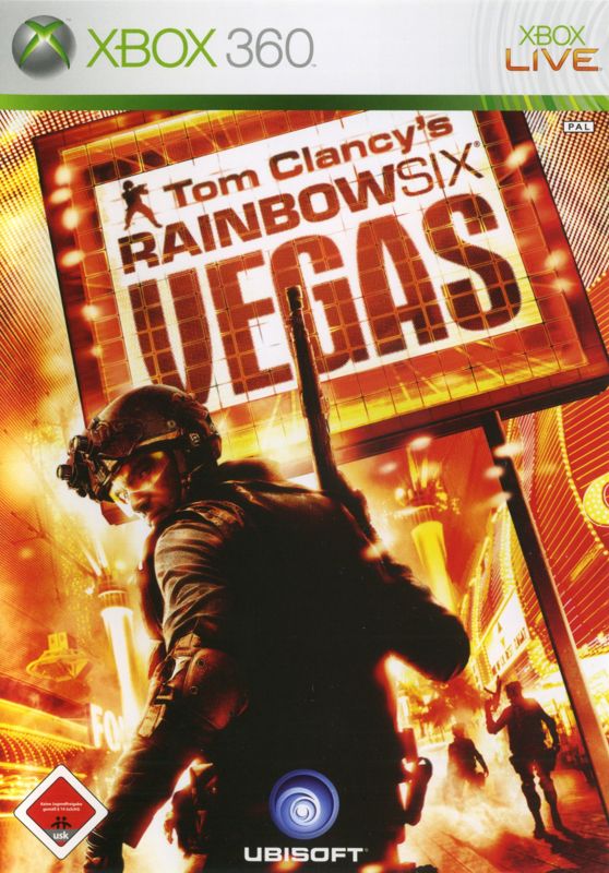 Front Cover for Tom Clancy's Rainbow Six: Vegas (Xbox 360)